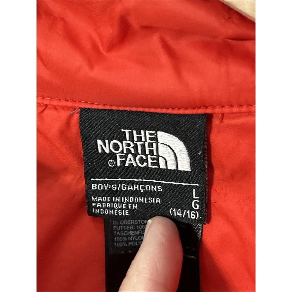 Boys The North Face Quilted Nylon Primaloft Thermoball Jacket Sz Large 14/16 - Picture 3 of 8